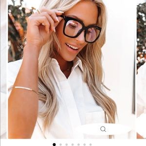 Vici x Diff blue light blocking glasses